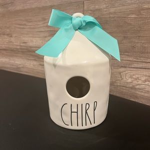 Rae Dunn chirp bird house